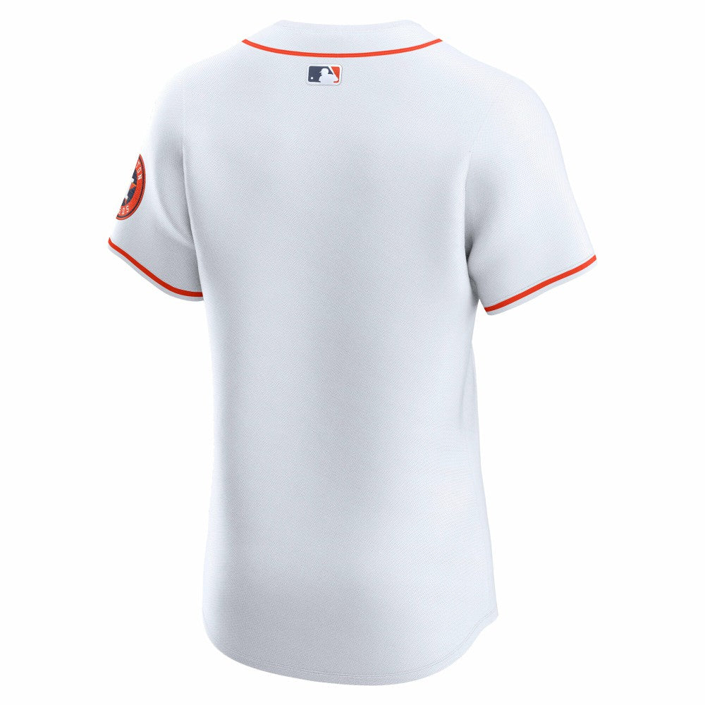 Houston Astros Nike Home Elite Jersey - White - Nike Online
