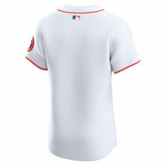 Houston Astros Nike Home Elite Jersey - White - Nike Online