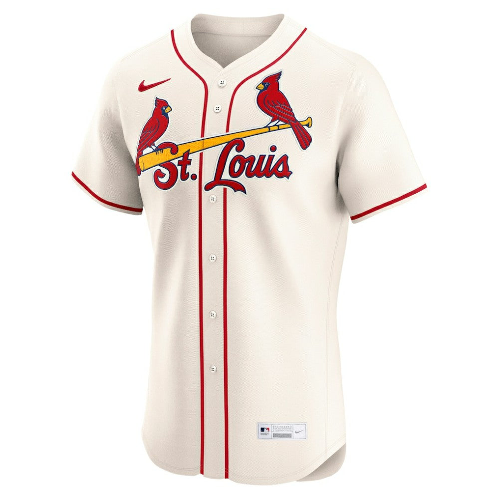 St. Louis Cardinals Nike Alternate Elite Jersey - Cream - Nike Online
