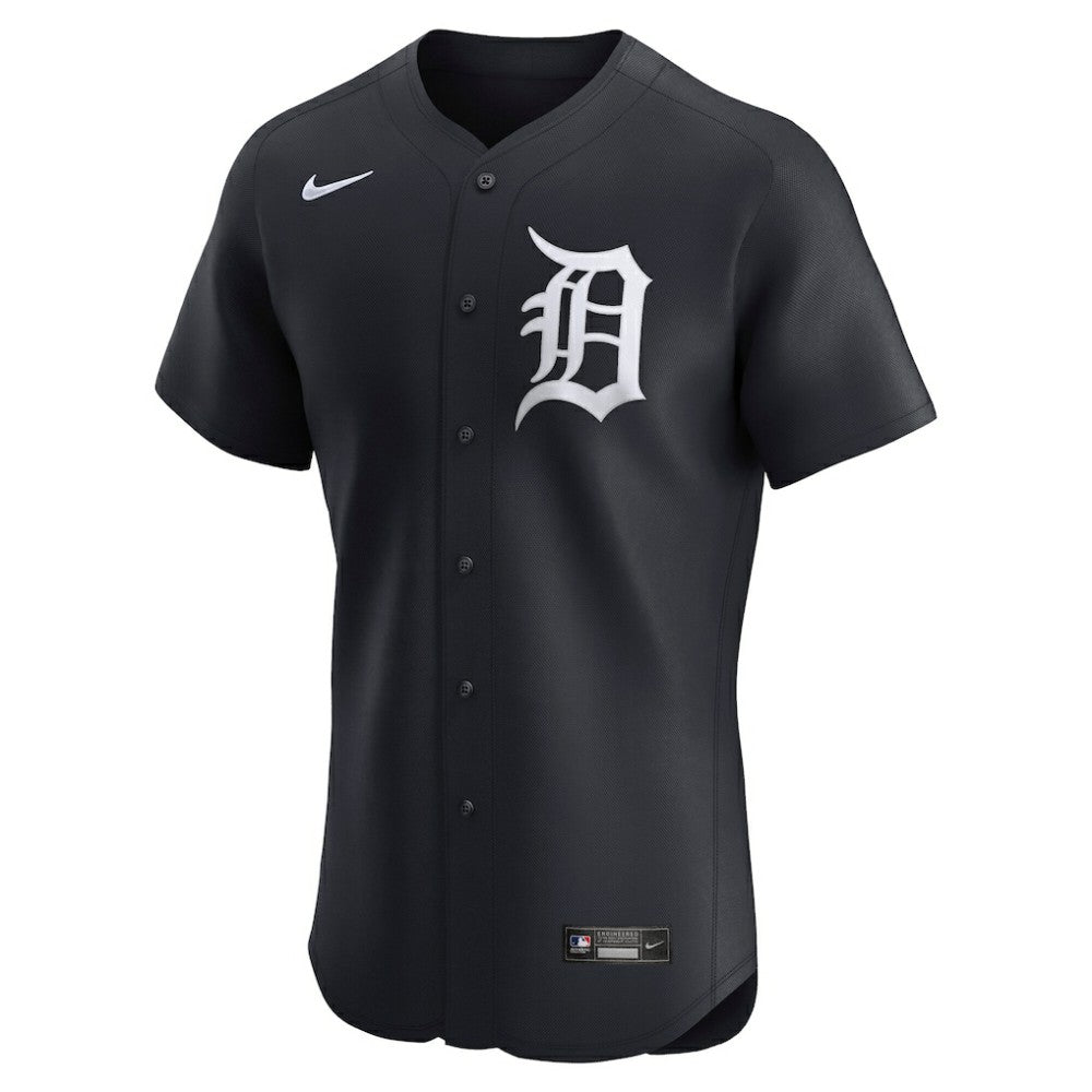 Detroit Tigers Nike Alternate 2 Elite Jersey - Navy - Nike Online