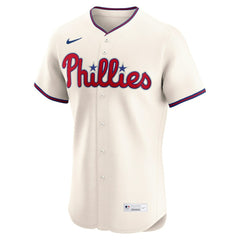 Philadelphia Phillies Nike Alternate 2 Elite Jersey - Cream - Nike Discount