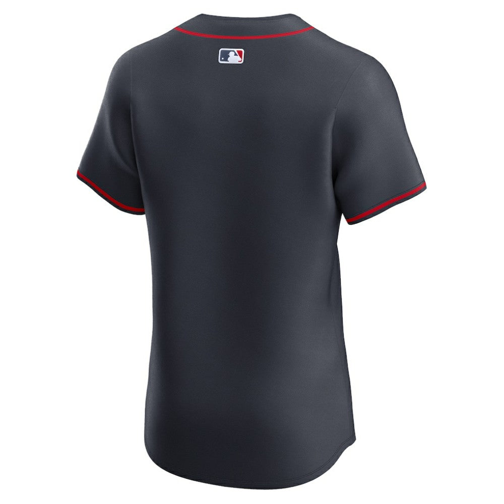 Atlanta Braves Nike Alternate Elite Jersey - Navy - Nike Sale