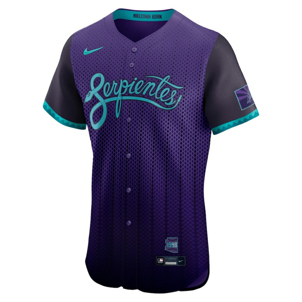 Arizona Diamondbacks Nike 2025 City Connect Elite Jersey - Purple - Nike on Sale