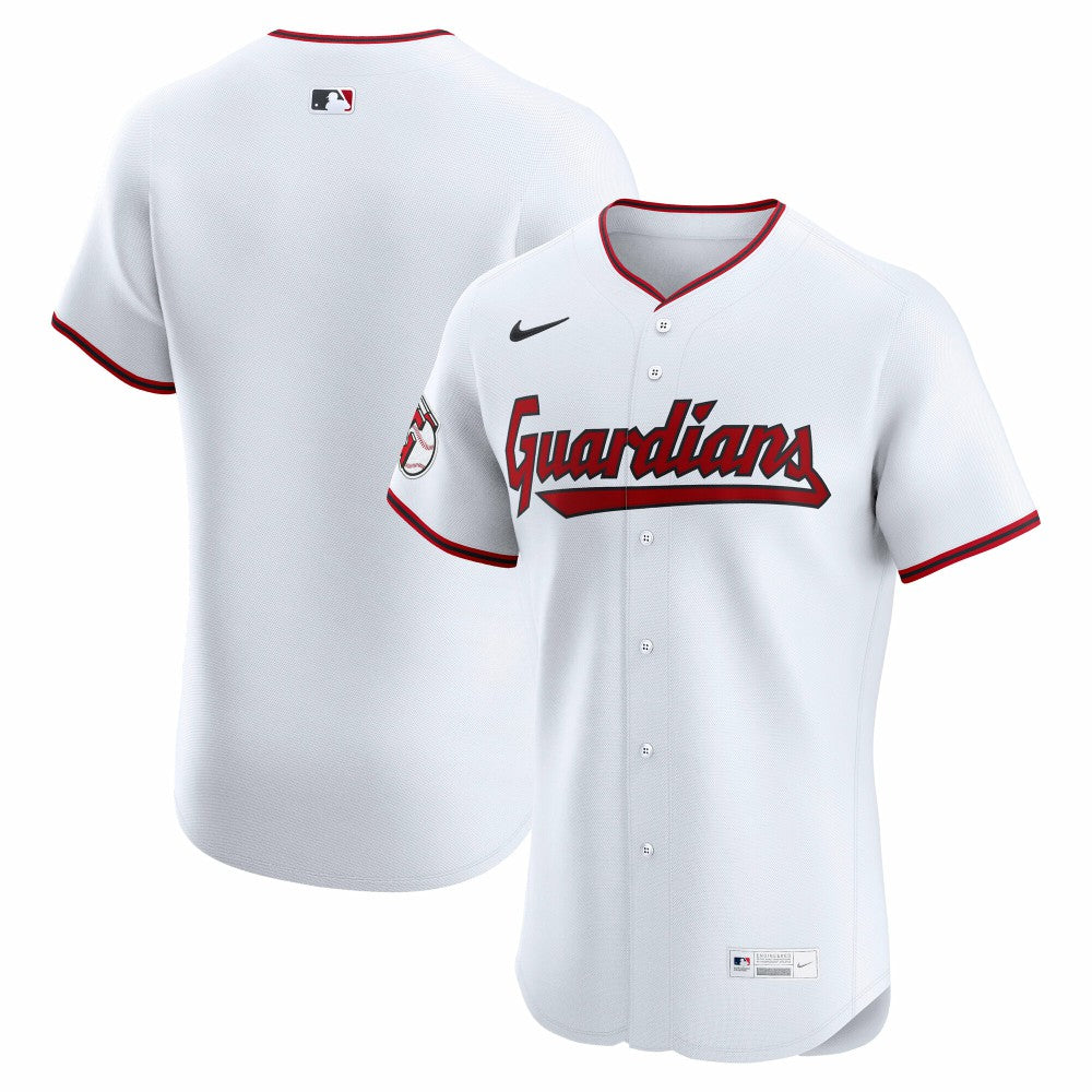 Cleveland Guardians Nike Home Elite Jersey - White - Nike Lifestyle