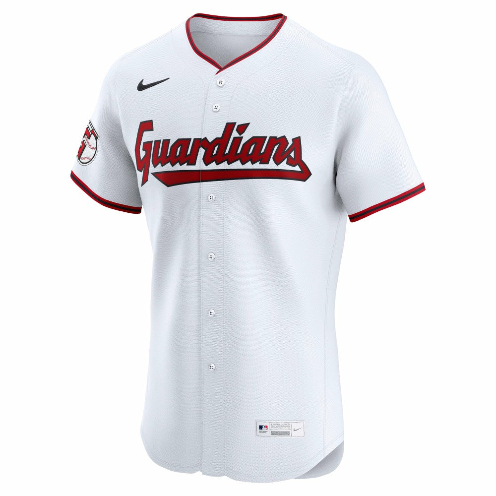 Cleveland Guardians Nike Home Elite Jersey - White - Nike Lifestyle