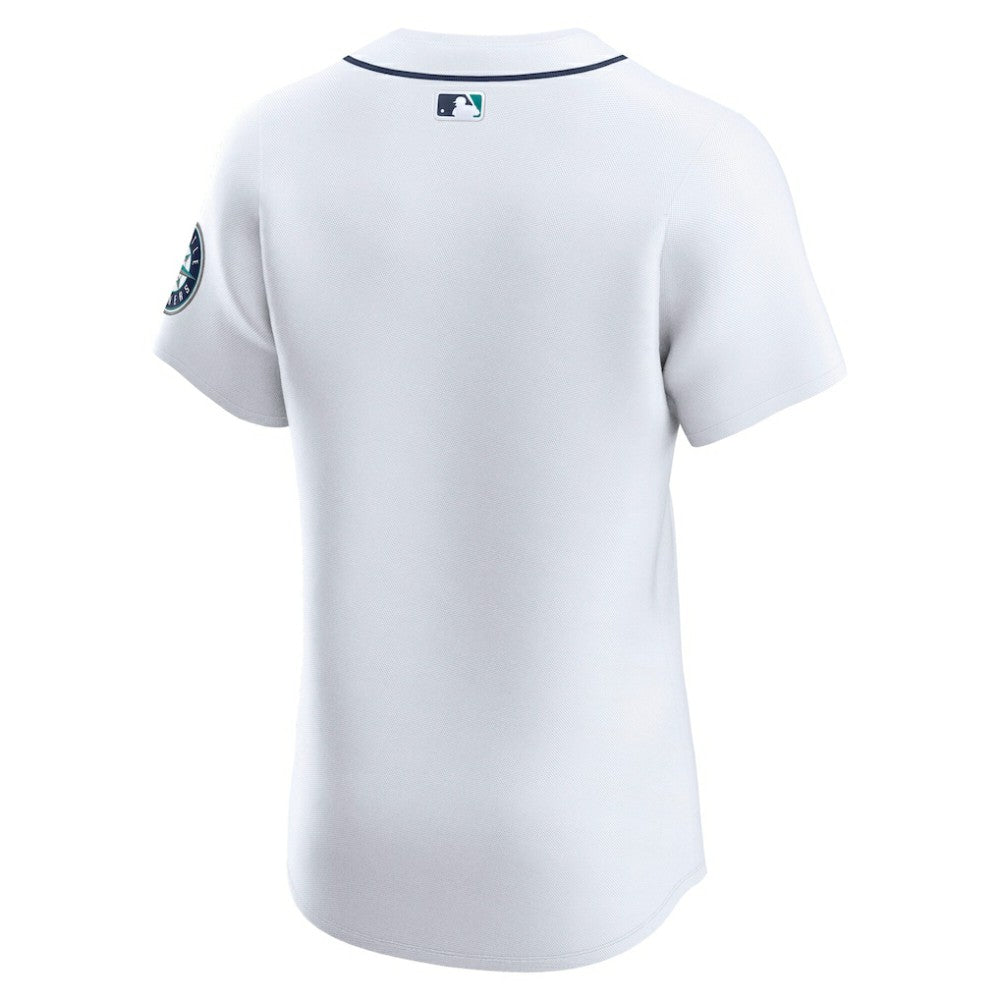 Seattle Mariners Nike Home Elite Jersey - White - Nike on Sale
