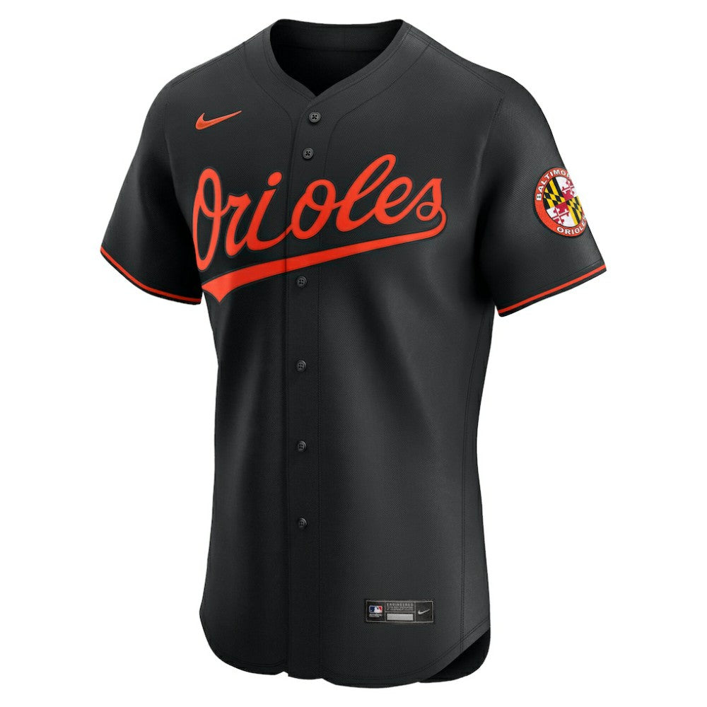 Baltimore Orioles Nike Alternate  Elite Jersey - Black - Nike Discount