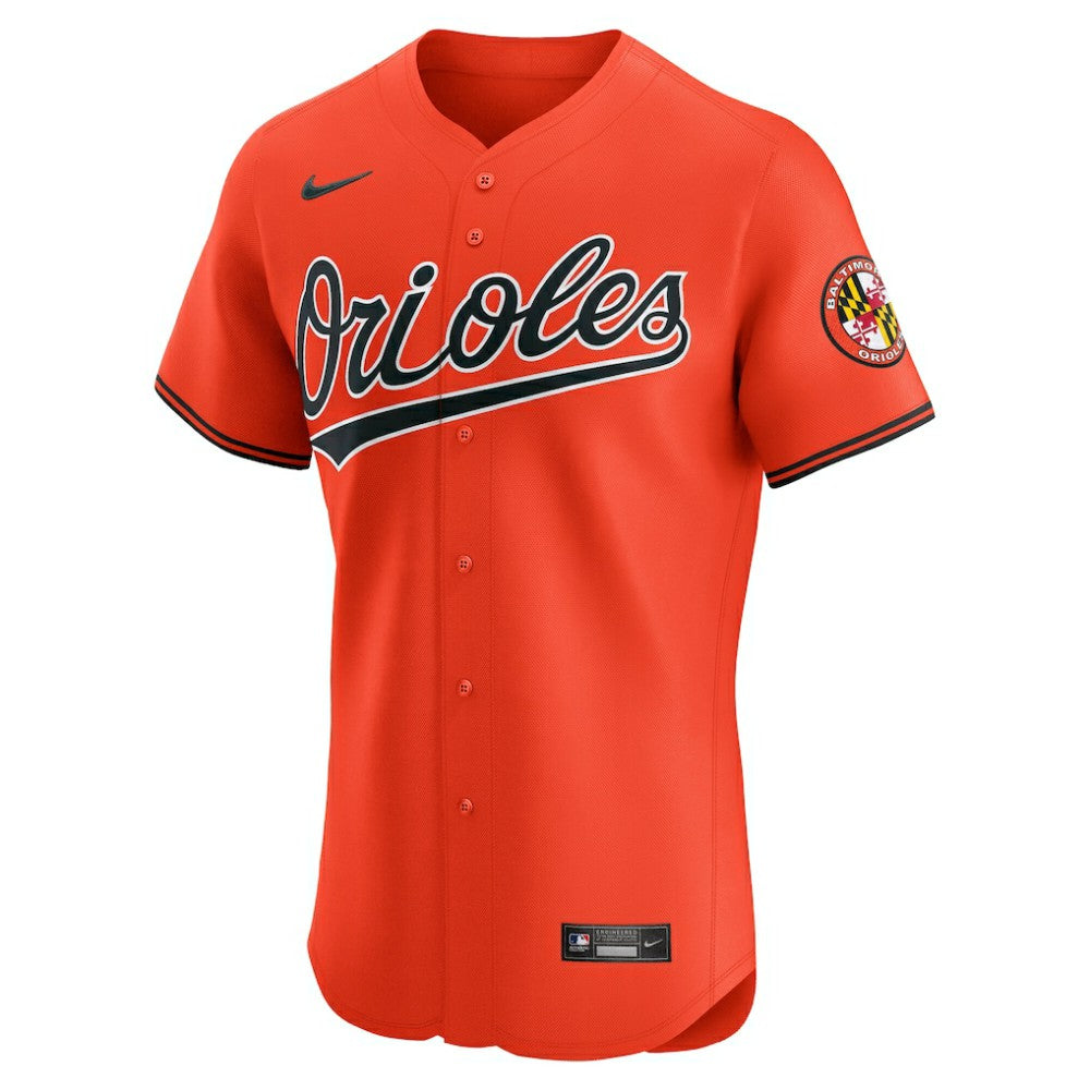 Baltimore Orioles Nike Alternate 2  Elite Jersey - Orange - Nike Sale