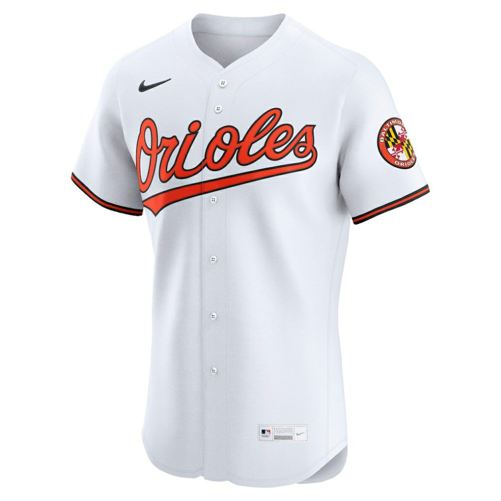 Baltimore Orioles Nike Home Elite Jersey - White - Nike Lifestyle