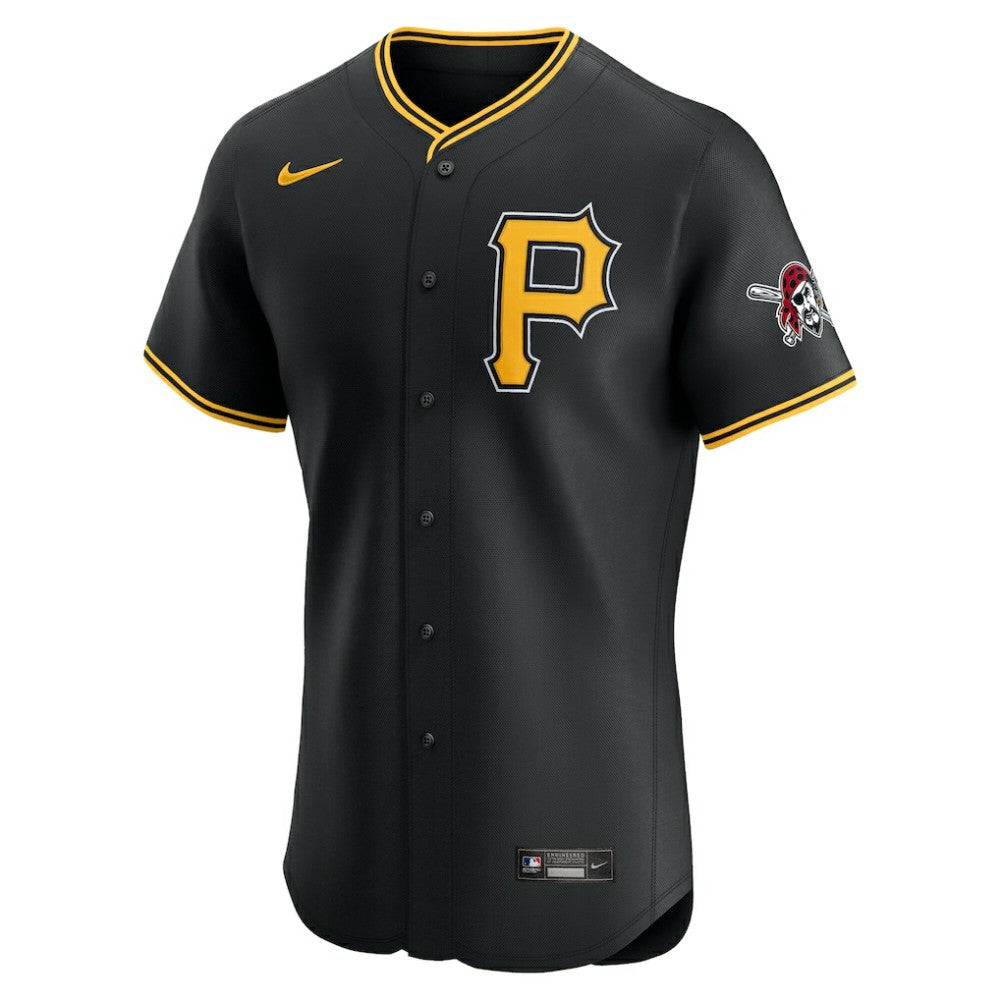 Pittsburgh Pirates Nike Alternate Elite Jersey - Black - Nike Online