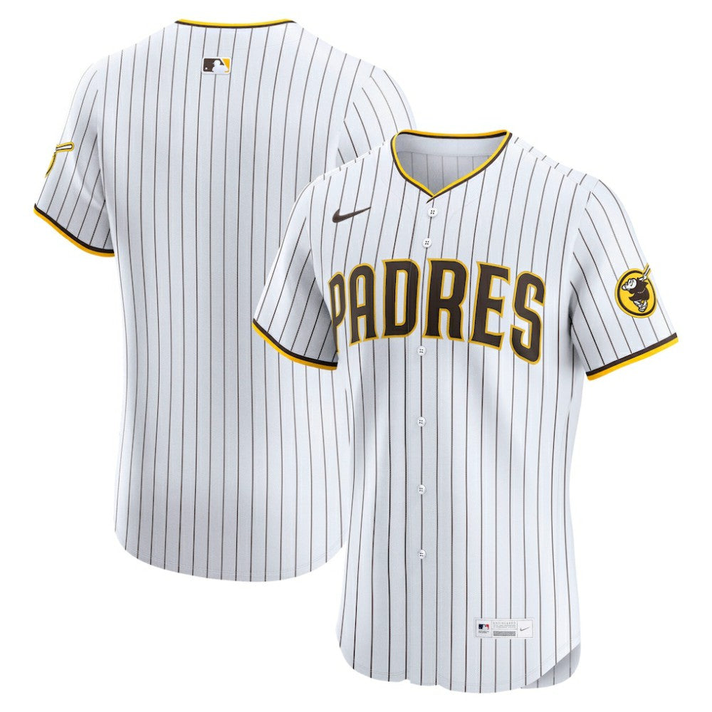 San Diego Padres Nike Home Elite Jersey - White - Nike Discount