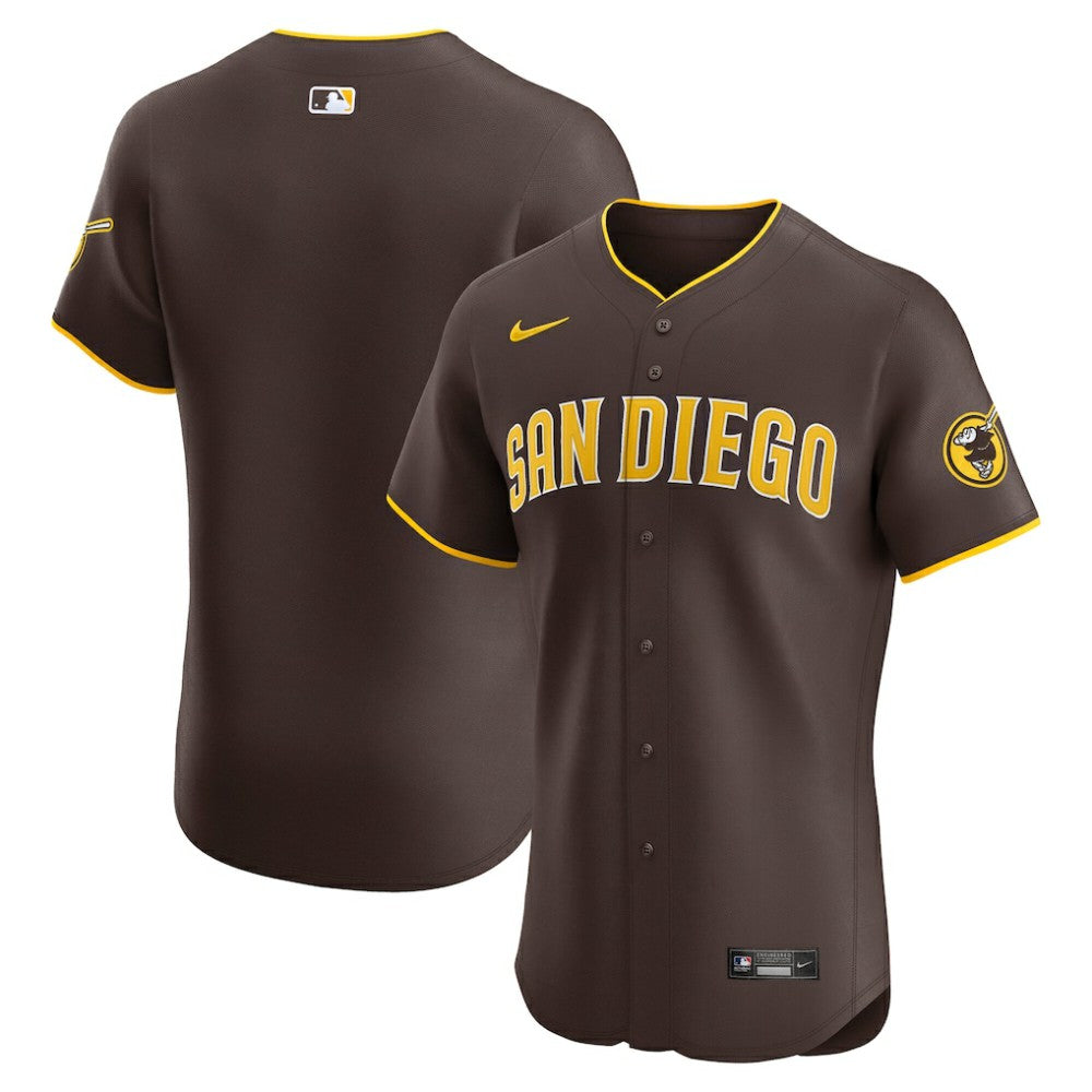 San Diego Padres Nike Alternate Elite Jersey - Brown - Nike Lifestyle