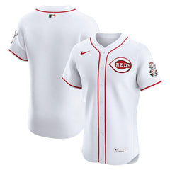 Cincinnati Reds Nike Home Elite Jersey - White - Nike Discount