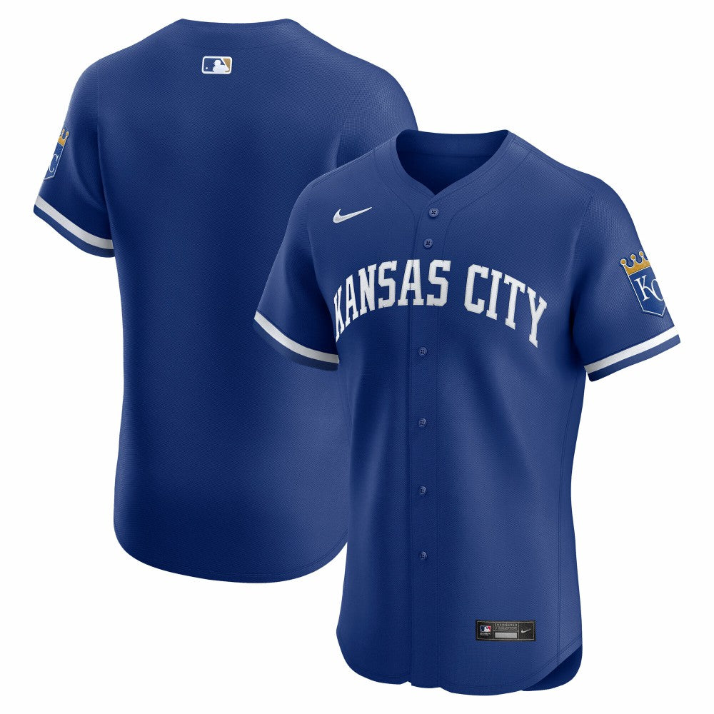 Kansas City Royals Nike Alternate 2 Elite Jersey - Royal - Nike Discount