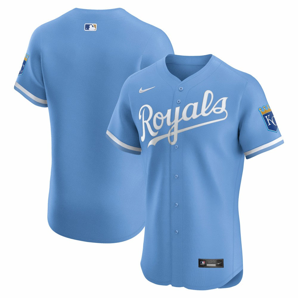 Kansas City Royals Nike Alternate Elite Jersey - Light Blue - Nike Online
