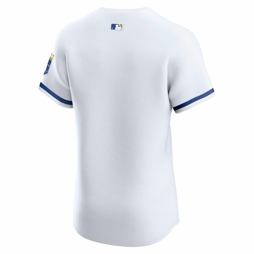 Kansas City Royals Nike Home Elite Jersey - White - Nike Online