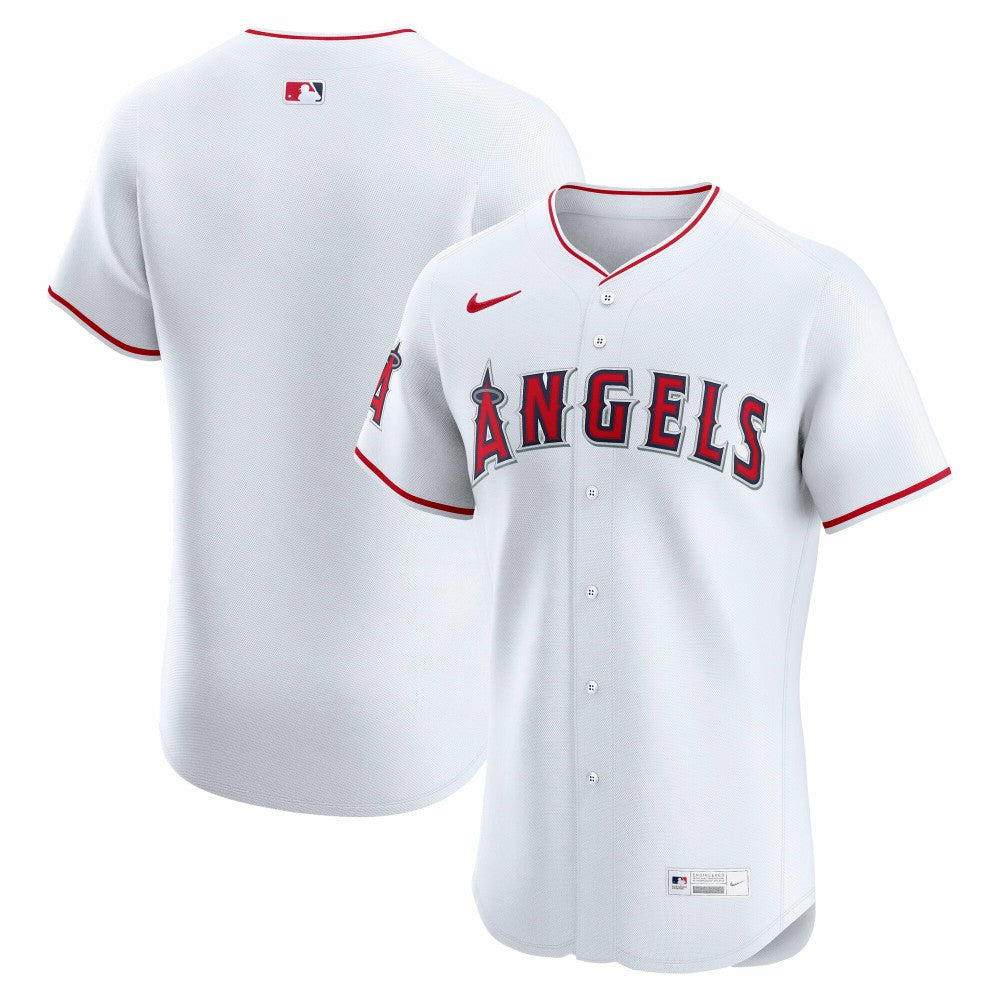 Los Angeles Angels Nike Home Elite Jersey - White - Nike Lifestyle