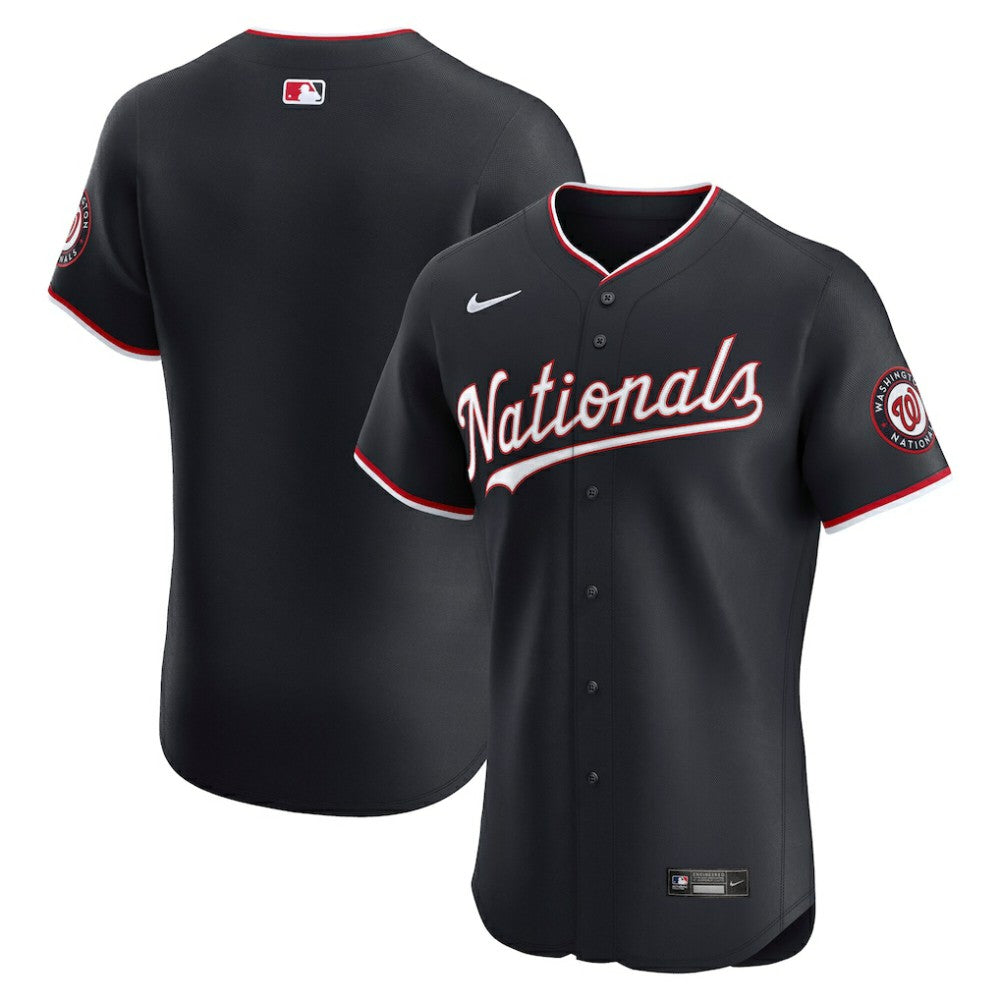 Washington Nationals Nike Alternate  Elite Jersey - Navy - Nike Discount
