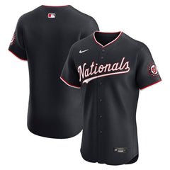 Washington Nationals Nike Alternate  Elite Jersey - Navy - Nike Discount