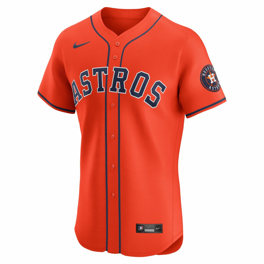 Houston Astros Nike Alternate Elite Jersey - Orange - Nike Discount