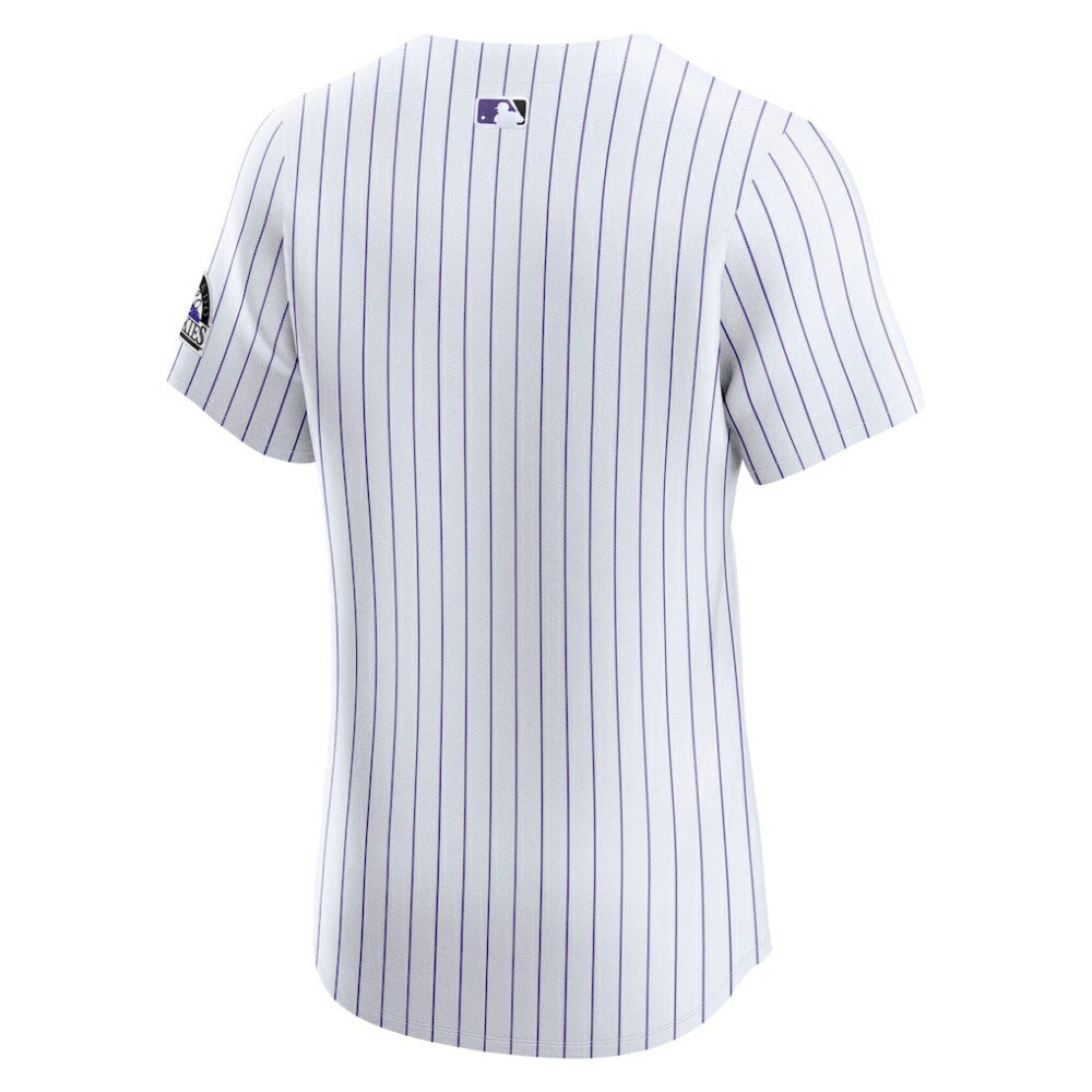 Colorado Rockies Nike Home Elite Jersey - White - Nike on Sale