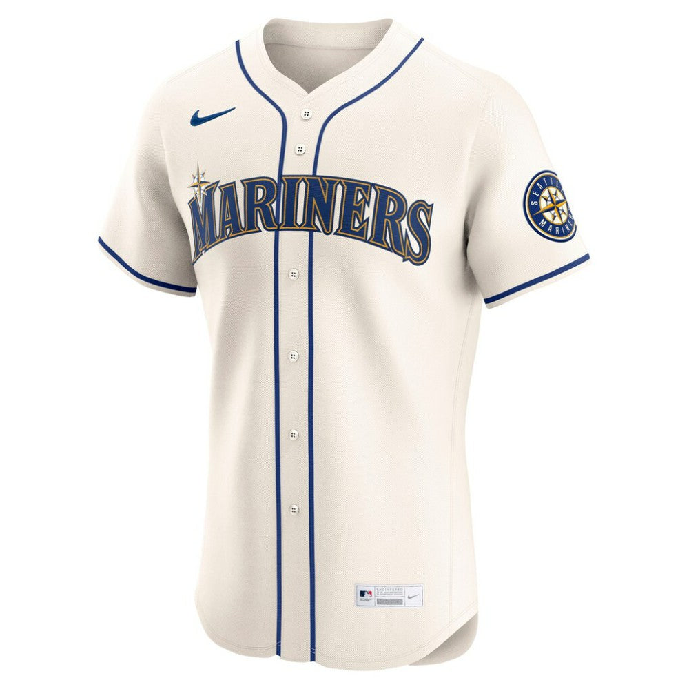 Julio Rodríguez Seattle Mariners Nike Alternate 2 Elite Player Jersey - Cream - Nike Discount
