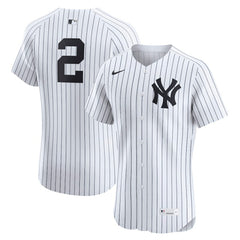 Derek Jeter New York Yankees Nike Home Elite Player Jersey - White - Nike on Sale