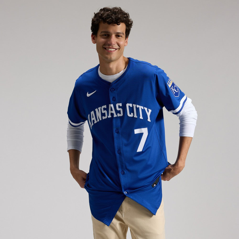 Bobby Witt Jr. Kansas City Royals Nike Alternate 2 Elite Player Jersey - Royal - Nike on Sale