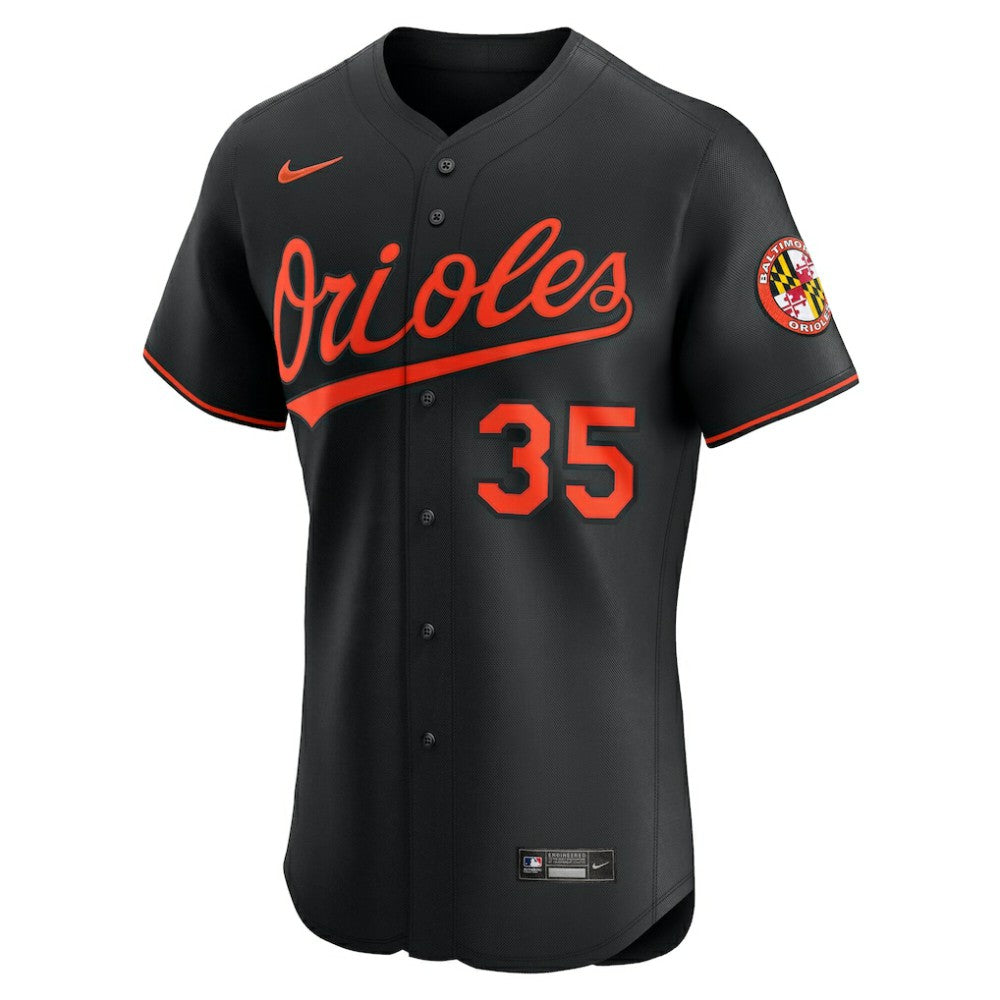 Adley Rutschman Baltimore Orioles Nike Alternate Elite Jersey - Black - Nike Lifestyle