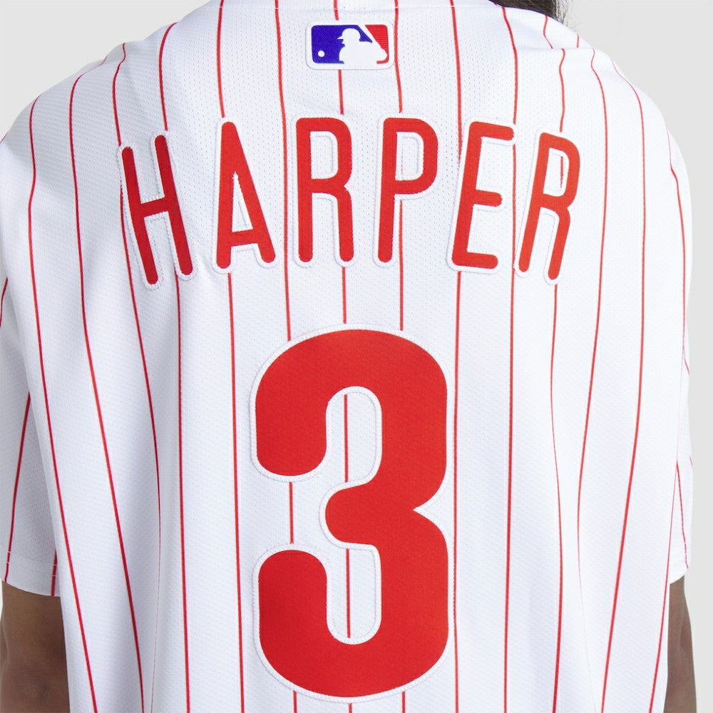 Bryce Harper Philadelphia Phillies Nike Home Elite Jersey - White - Nike Sale