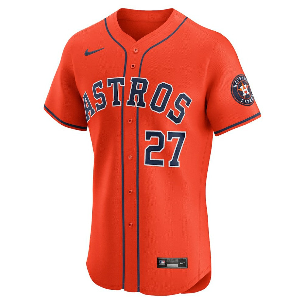 Jose Altuve Houston Astros Nike Alternate Elite Player Jersey - Orange - Nike Discount