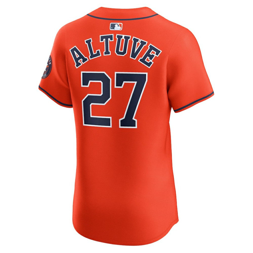 Jose Altuve Houston Astros Nike Alternate Elite Player Jersey - Orange - Nike Discount