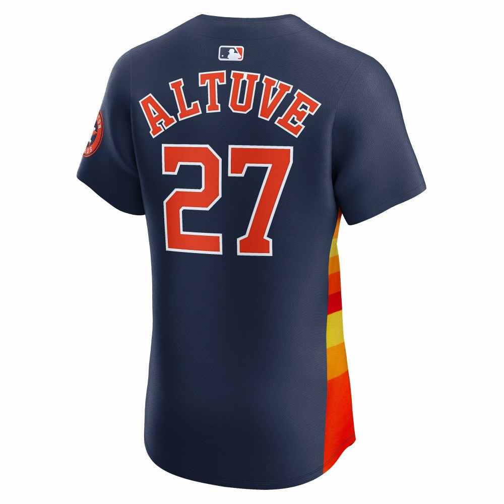 Jose Altuve Houston Astros Nike Alternate 2 Elite Player Jersey - Navy - Nike Sale