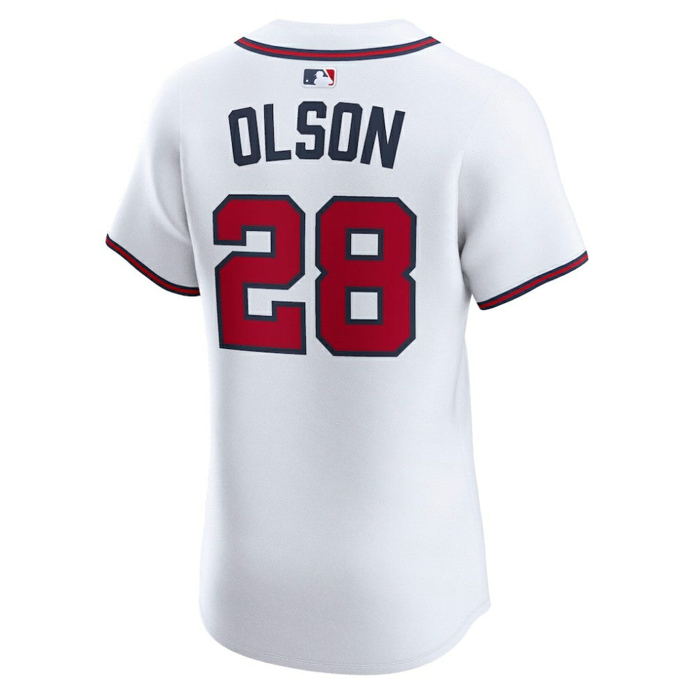 Matt Olson Atlanta Braves Nike Home Elite Player Jersey - White - Nike Lifestyle