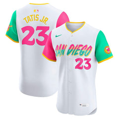 Fernando Tatis Jr. San Diego Padres Nike City Connect Elite Jersey - White - Nike Discount