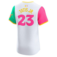Fernando Tatis Jr. San Diego Padres Nike City Connect Elite Jersey - White - Nike Discount