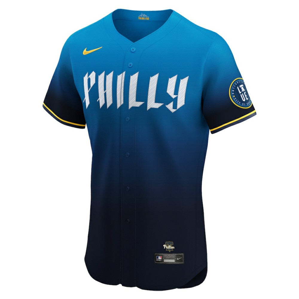 Trea Turner Philadelphia Phillies Nike City Connect Elite Jersey - Navy - Nike Discount