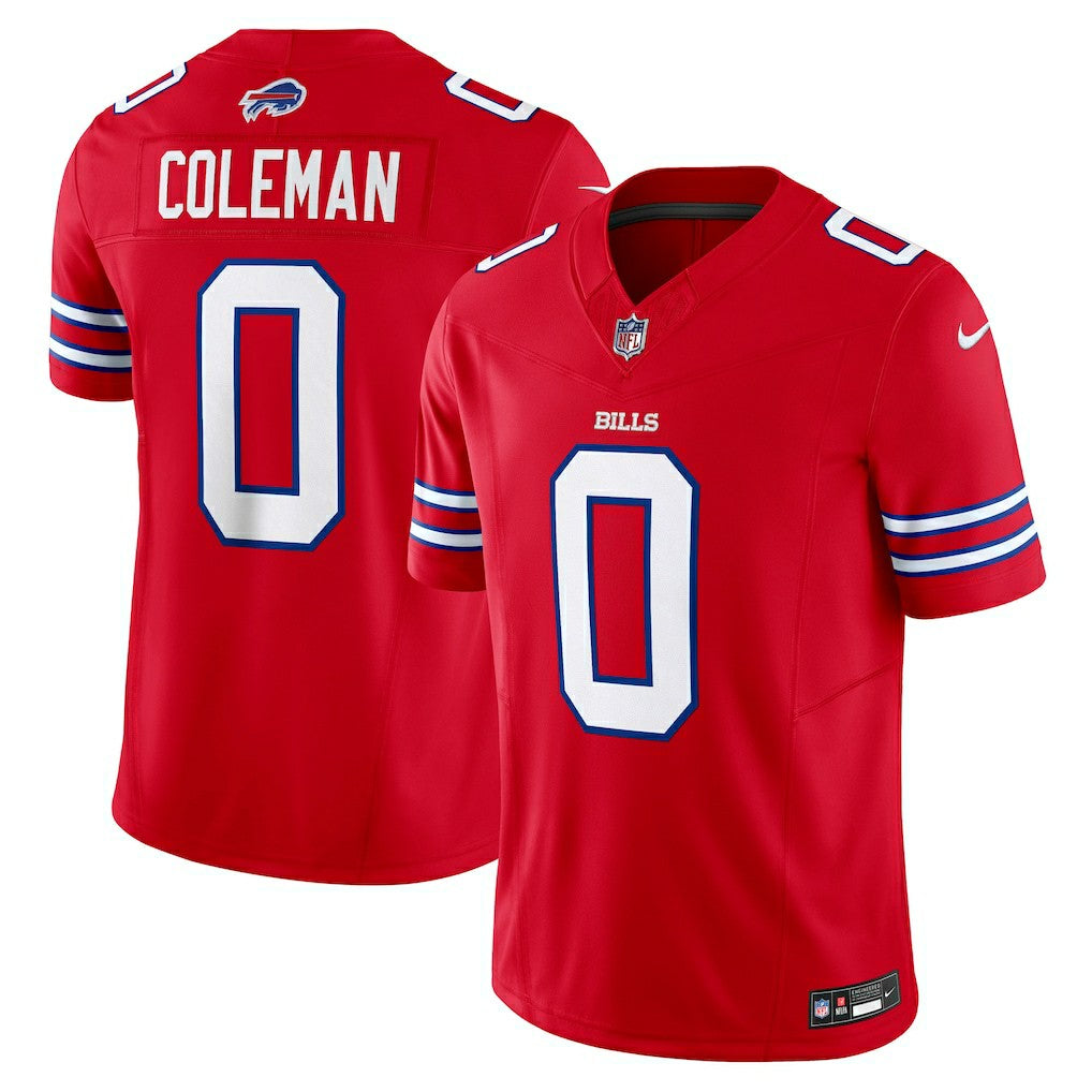 Nike Keon Coleman Buffalo Bills Alternate Vapor F.U.S.E. Limited Jersey Red