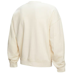 Philadelphia 76ers Women's Brush Bucket Pullover Sweatshirt Cream | Mitchell & Ness for sale