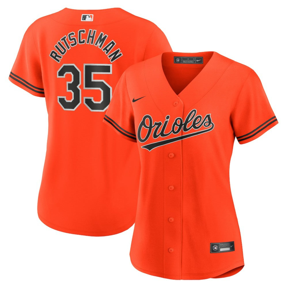 Adley Rutschman Baltimore Orioles Nike Women's Alternate Replica Player Jersey - Orange - Nike Online