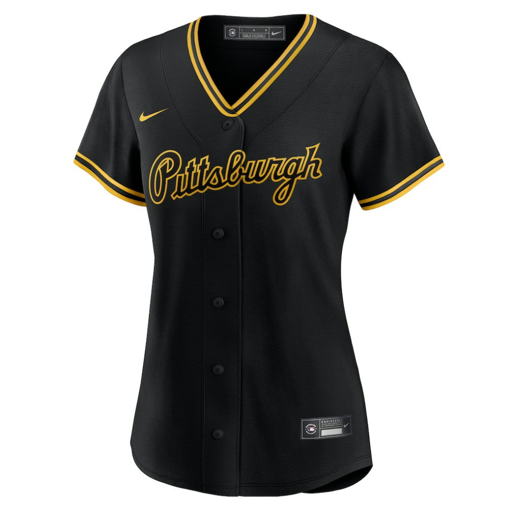 Paul Skenes Pittsburgh Pirates Nike Women's Alternate Replica Player Jersey - Black - Nike Discount
