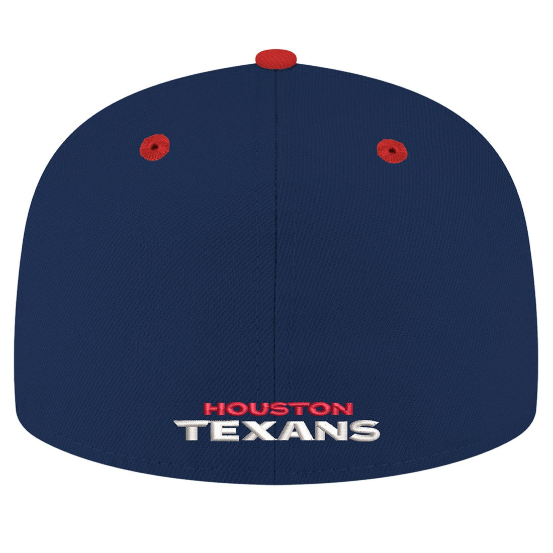 Houston Texans New Era Flipside Two-Tone 59FIFTY Fitted Hat Navy/Red