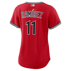 José Ramírez Cleveland Guardians Nike Women's Alternate 2 Replica Jersey - Red - Nike Sale