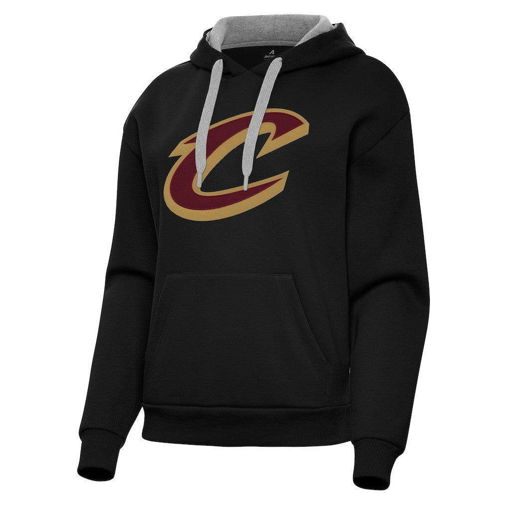 Cleveland Cavaliers Antigua Women's Victory Pullover Hoodie Black