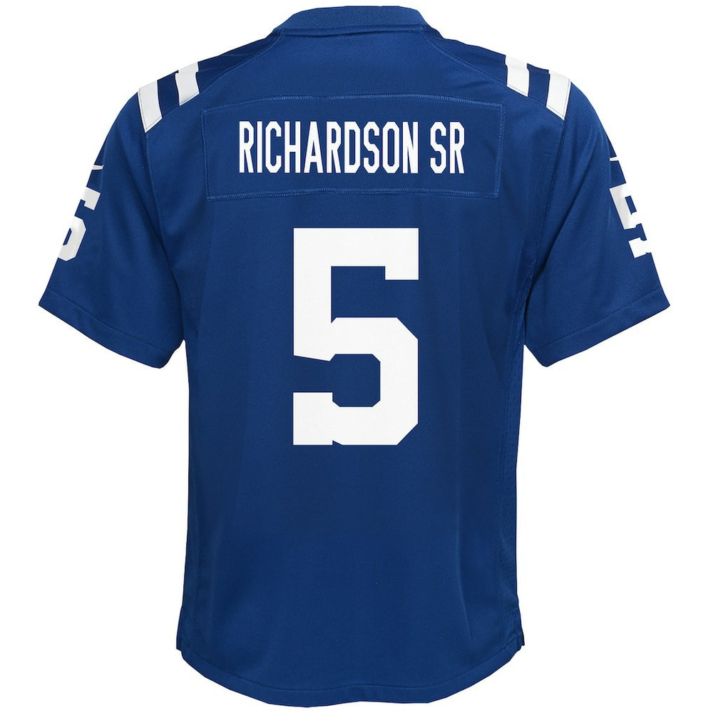 Nike Anthony Richardson Sr. Indianapolis Colts Youth Game Jersey Royal
