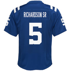 Nike Anthony Richardson Sr. Indianapolis Colts Youth Game Jersey Royal