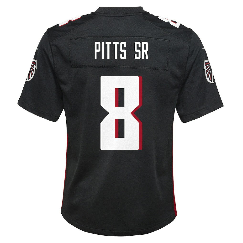 Nike Kyle Pitts Sr. Atlanta Falcons Youth Game Jersey Black