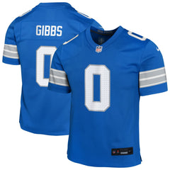 Nike Jahmyr Gibbs Detroit Lions Youth Game Jersey Blue