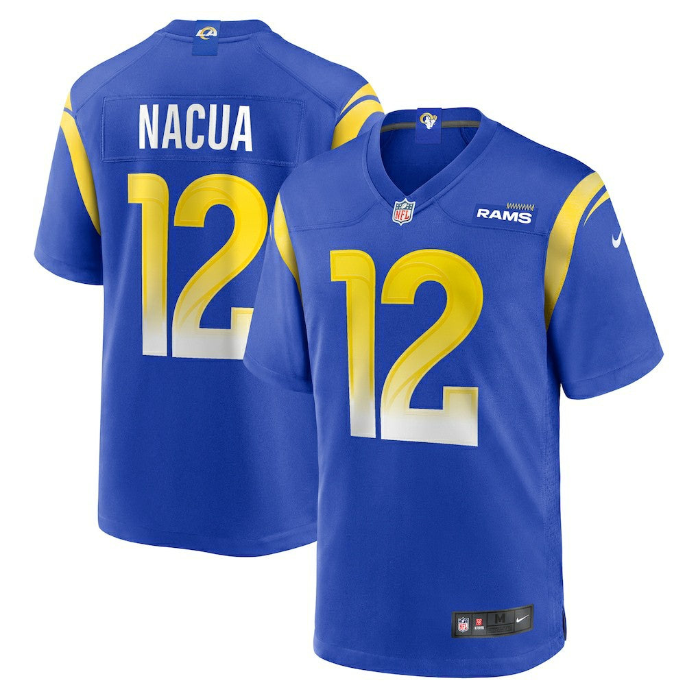 Nike Puka Nacua Los Angeles Rams Youth Game Jersey Royal