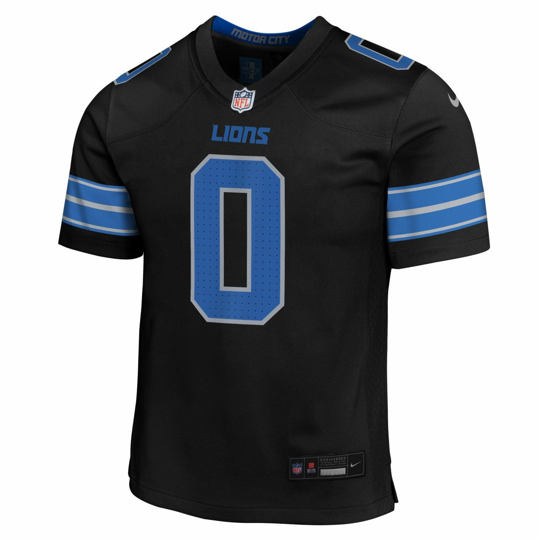 Nike Jahmyr Gibbs Detroit Lions Youth Game Jersey Black